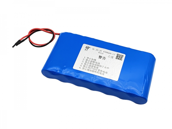25.2V 4500mAh圆柱锂电池 | 26650锂电池 