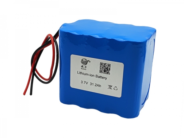 3.7V 312000mAh 圆柱锂电池|18650 1S12P
