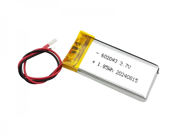 3.7V聚合物锂电池 | 602043 500mAh 3.7V